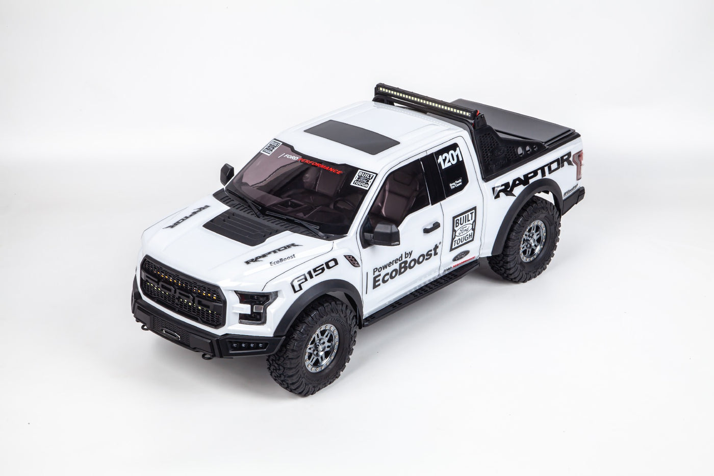 Traction Hobby 1/8 Ford Raptor F150 - Licensed Off-Road Crawler (Battery & Charger Not Included)