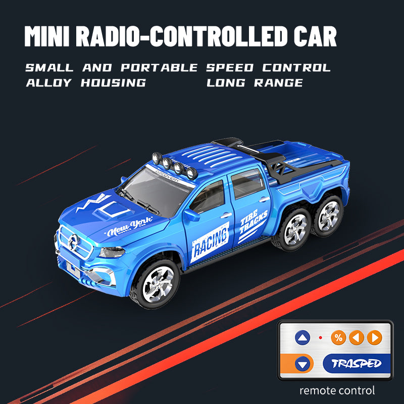 DIE-CAST Alloy Car Mini RC Racing Car With lights