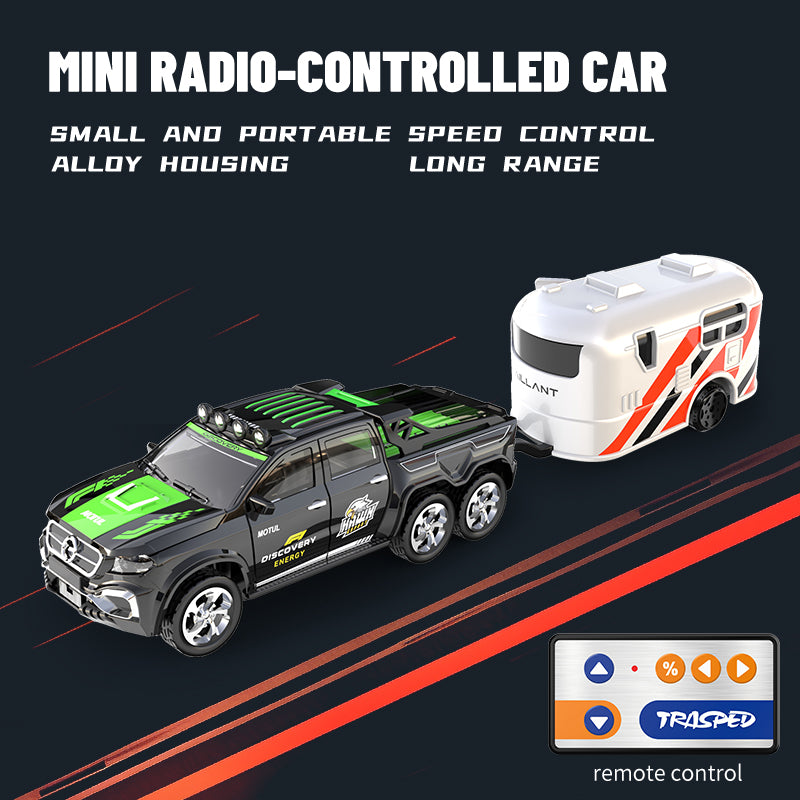 DIE-CAST Alloy Car Mini RC Racing Car With lights