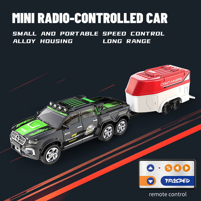 DIE-CAST Alloy Car Mini RC Racing Car With lights