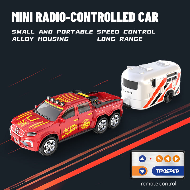 DIE-CAST Alloy Car Mini RC Racing Car With lights