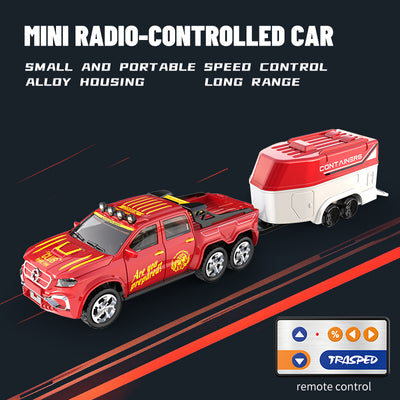 DIE-CAST Alloy Car Mini RC Racing Car With lights