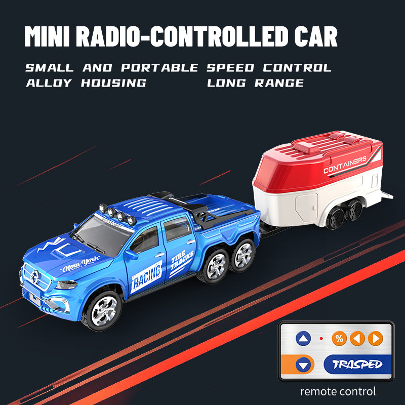 DIE-CAST Alloy Car Mini RC Racing Car With lights