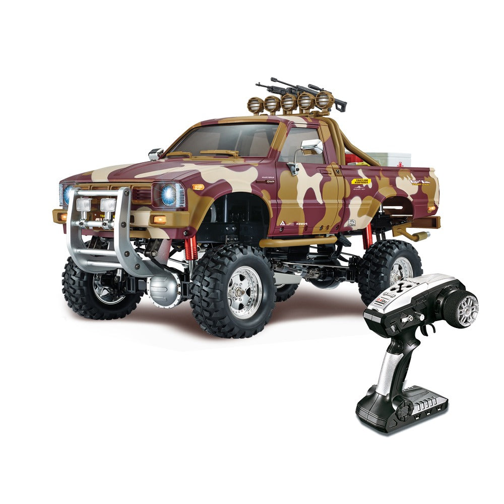 HG P417 RC OFFROAD MILITARY TRUCK (Camo Yellow)